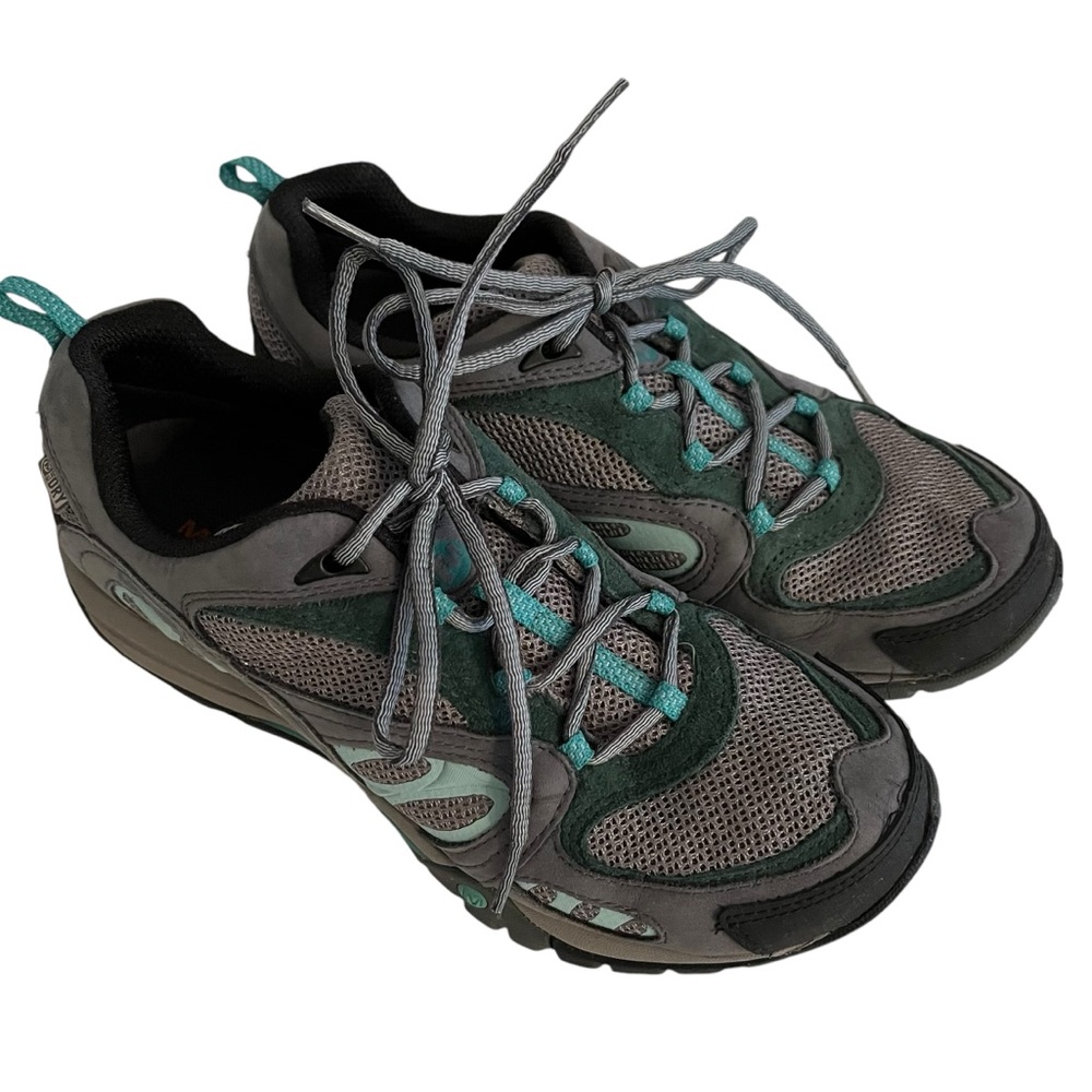 Merrell Performance "Turbulence" Teal/Black/Grey Sneaker 8.5